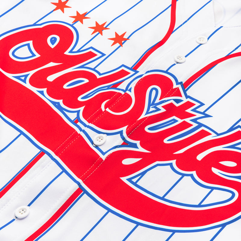 OLD STYLE x VIENNA BEEF BASEBALL JERSEY - WHITE