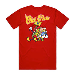 OLD STYLE X VIENNA BEEF JERSEY TEE - RED